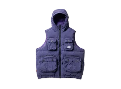 TIGHTBOOTH Down Vest "Purple"