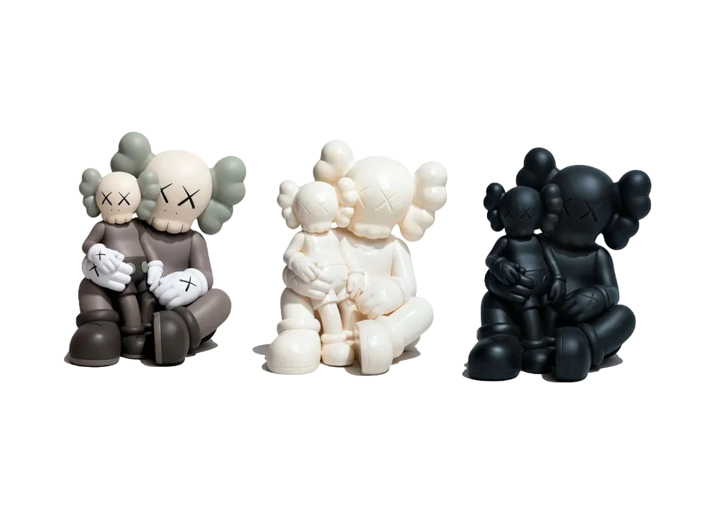 KAWS Holiday Changbai Mountain Vinyl Figure Brown/Snowy White/Black Set