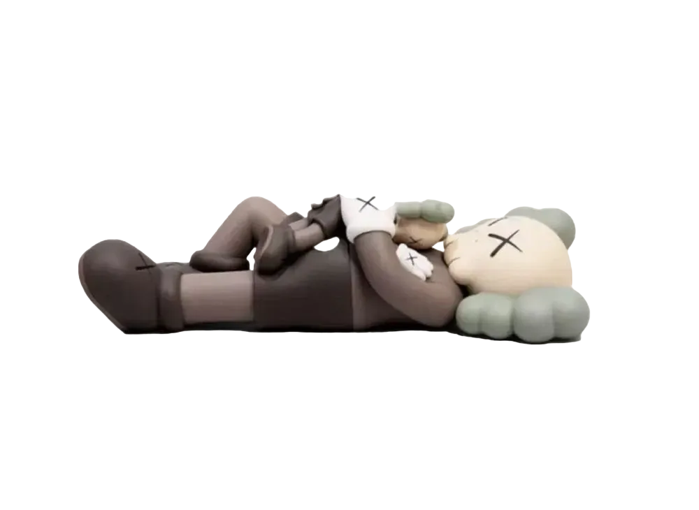 KAWS Holiday Singapore Vinyl Figure Brown SNKRDUNK