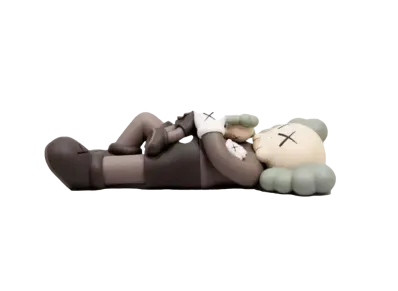 KAWS Holiday Singapore Vinyl Figure Brown