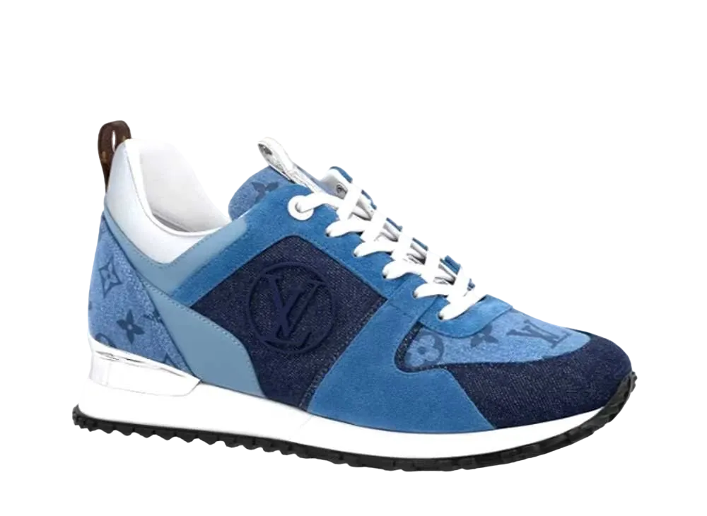 Louis Vuitton Women's Run Away Sneaker "Denim Blue"