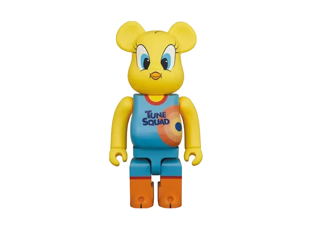 MEDICOM TOY "BEARBRICK" -SPACE JAM: A NEW LEGACY- TWEETY 1000%