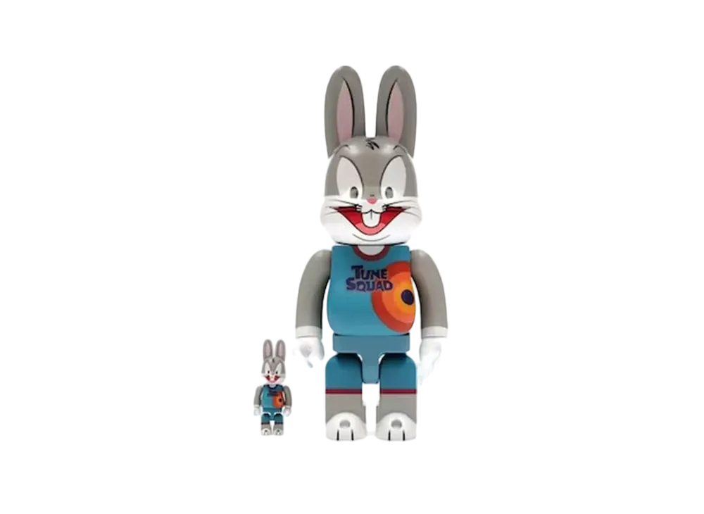 MEDICOM TOY "BEARBRICK" -SPACE JAM: A NEW LEGACY- BUGS BUNNY
