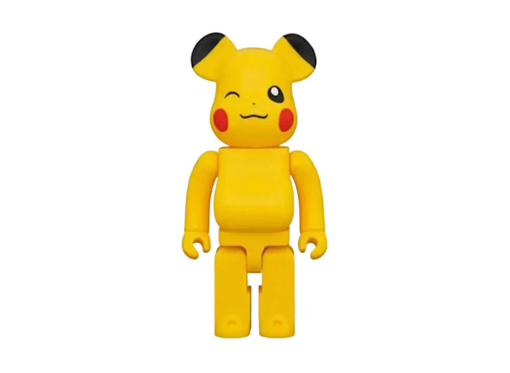 MEDICOM TOY "BEARBRICK" -Pokemon- Pikachu Female Ver. 400%