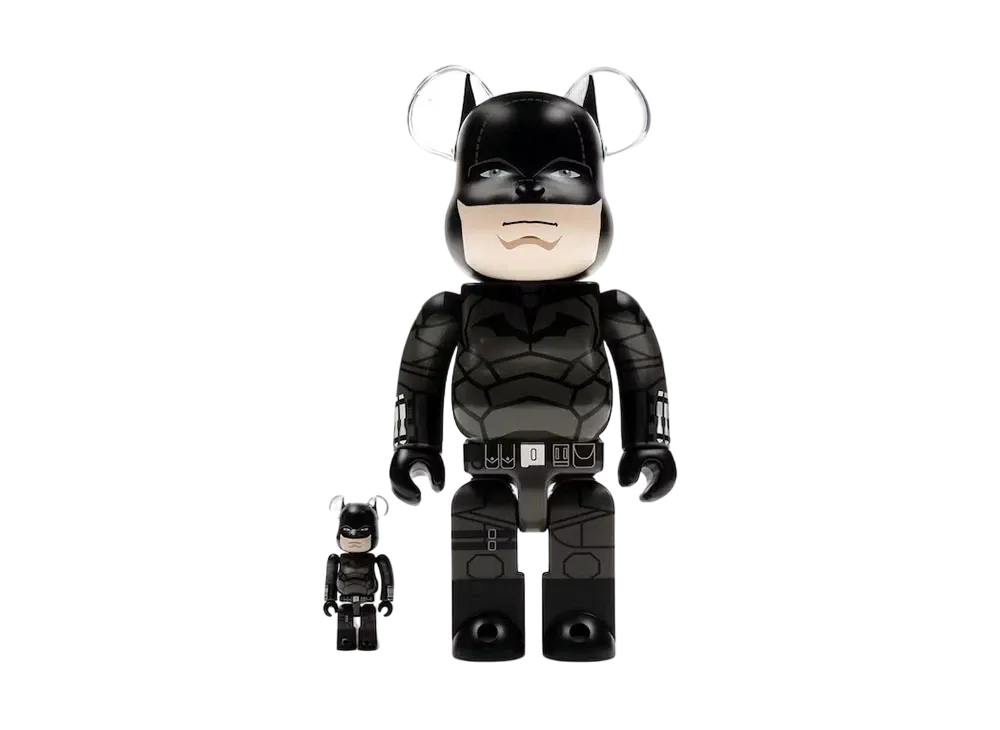 MEDICOM TOY "BEARBRICK" -THE BATMAN- THE BATMAN 100% & 400%