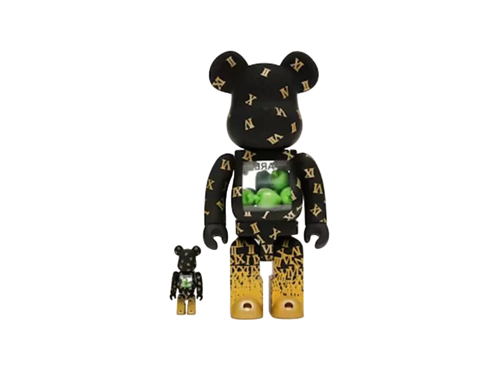 MEDICOM TOY "BEARBRICK" -SHAREEF- SHAREEF 3 100% & 400%