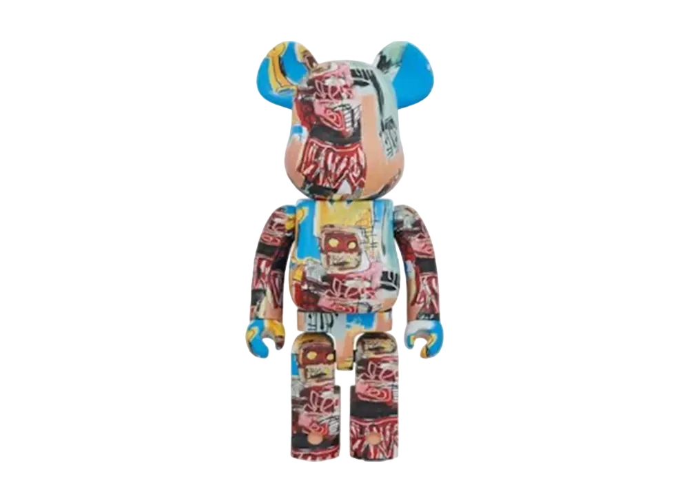 MEDICOM TOY "BEARBRICK" -JEAN-MICHEL BASQUIAT- JEAN-MICHEL BASQUIAT #6 1000%