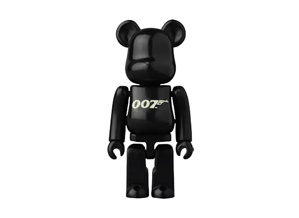 メディコムトイ【ベアブリック】『007』シリーズ44 アーティスト 007 100% (ブラインドボックス & カード付)