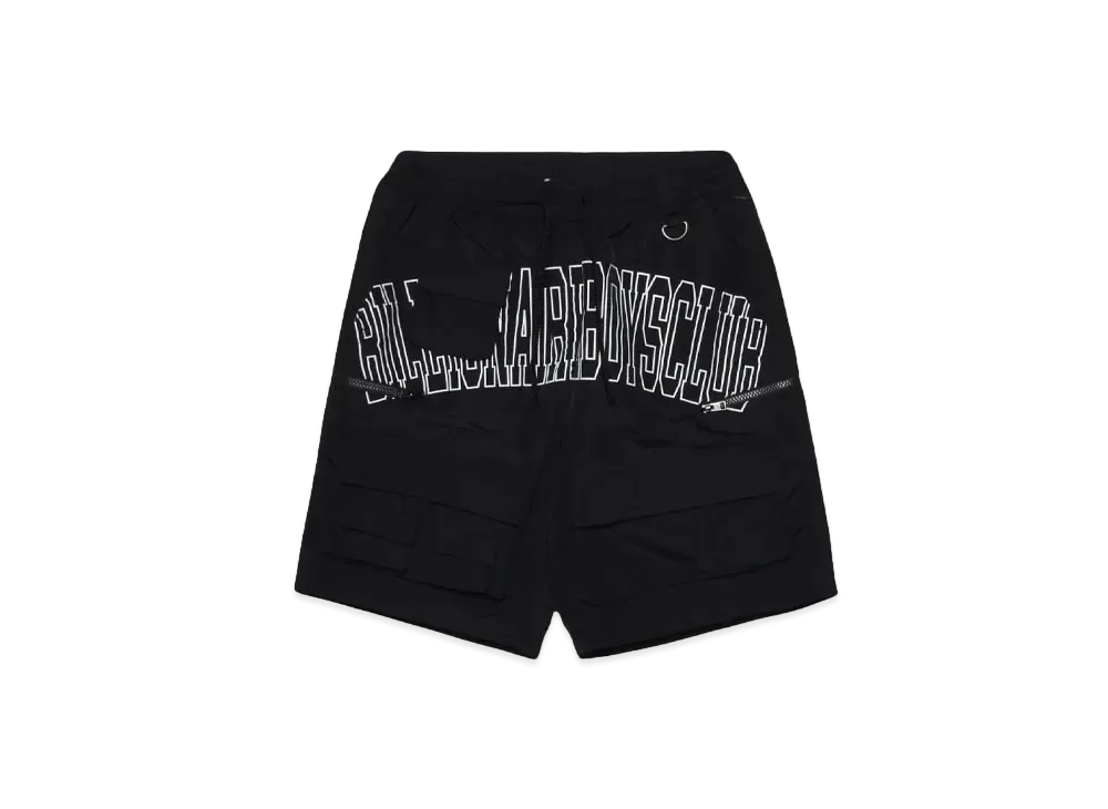 BILLIONAIRE BOYS CLUB WANDERER MULTI POCKET SHORTS "BLACK"