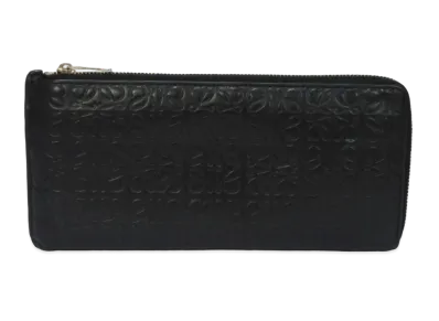 LOEWE Flat Zip Around Wallet "Black"