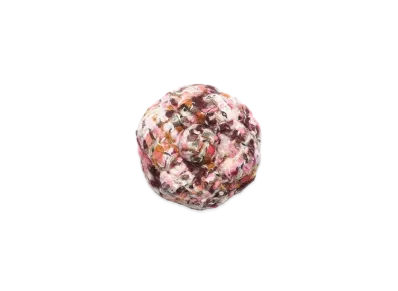 CHANEL Camellia Cotton & Wool Tweed "Burgundy/Pink/Beige/Grey"