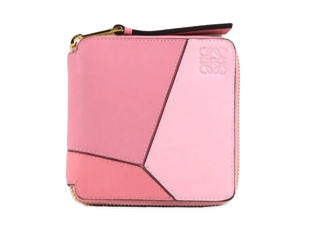 LOEWE Puzzle Zip Wallet "Pink"
