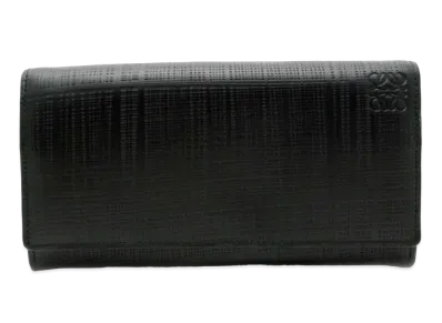 LOEWE Anagram Two -Fold Wallet "Black"