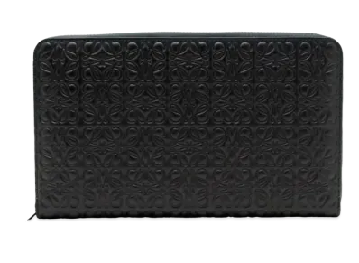 LOEWE Repeat Giant Zip Around Wallet "Black"