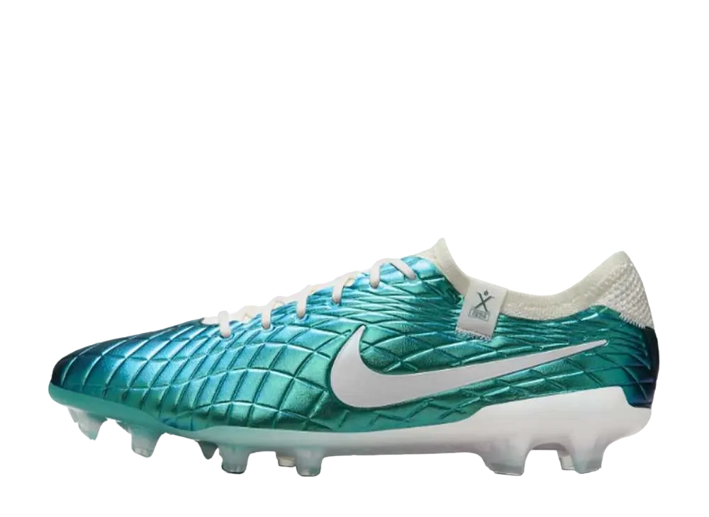 ナイキ ティエンポ エメラルド レジェンド10 エリート FG ローカット "ダークアトミックティール/セイル"