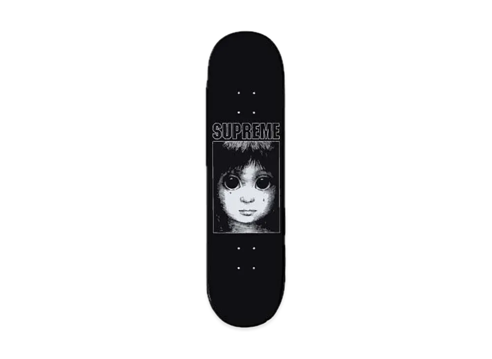 Supreme Margaret Keane Teardrop Skateboard "Black"