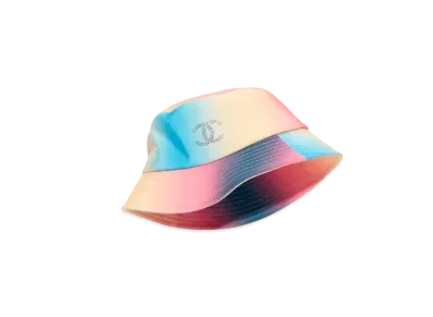 CHANEL Bucket Hat Cotton & Mixed Fibers "Pink/Yellow/Blue"