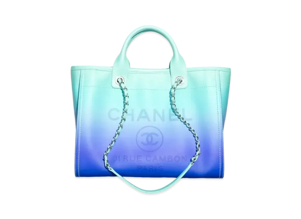 シャネル ショッピング バッグ カーフスキン 