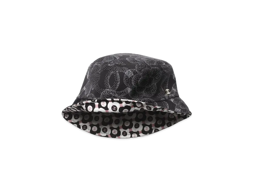 A (未使用に近い)】極美品 シャネル ココマーク パイル バケットハット