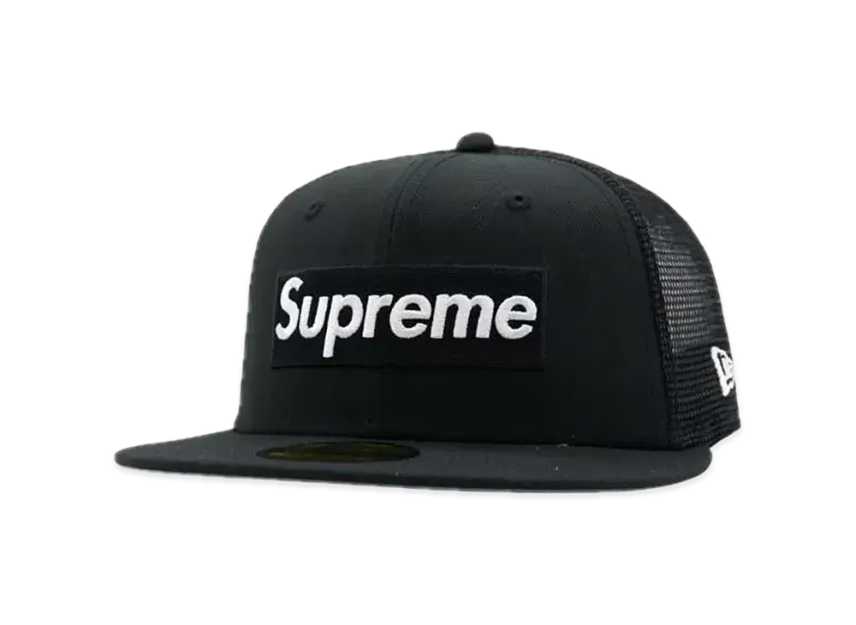 Supreme Box Logo Mesh Back New Era Supreme Box Logo Mesh Back New Era