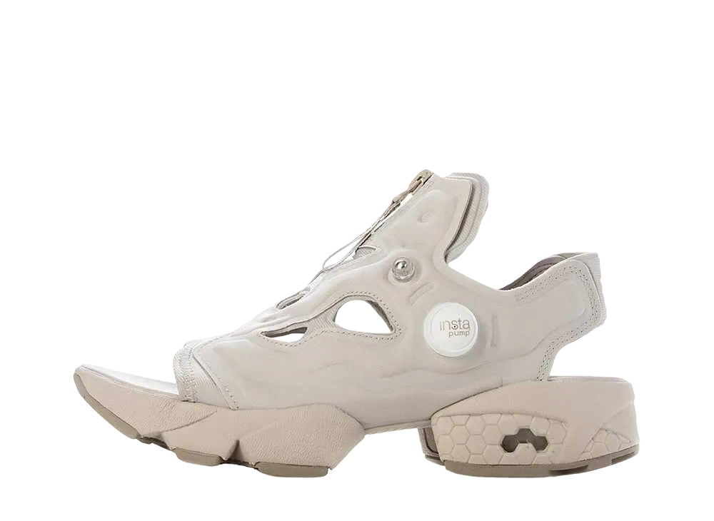 Reebok Women's Instapump Fury Sandal Zip "Ash/Chalk"