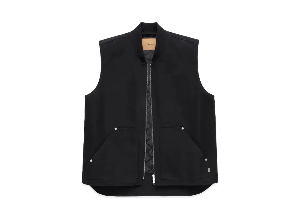JJJJound Work Vest "Black"