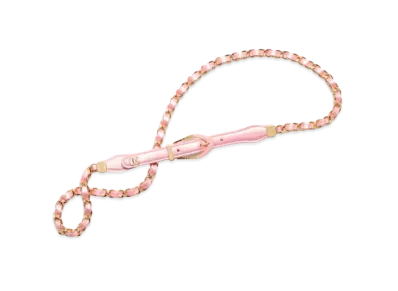 CHANEL Chain Belt Lambskin & Gold Tone Metal "Pink"