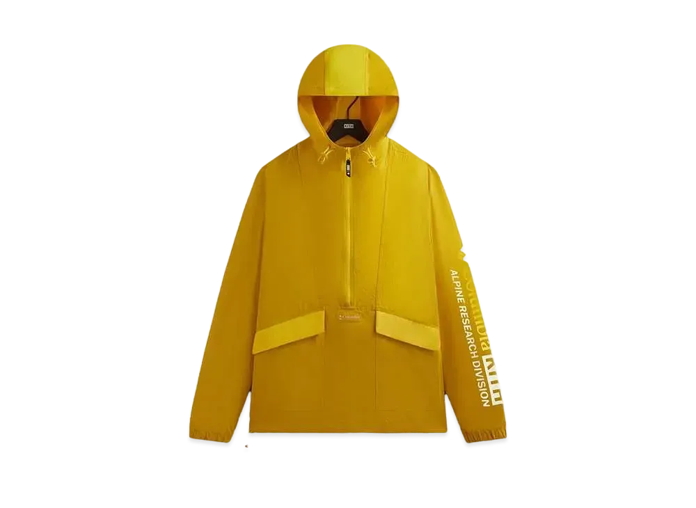 Kith x Columbia Wind Anorak "Gold Leaf "