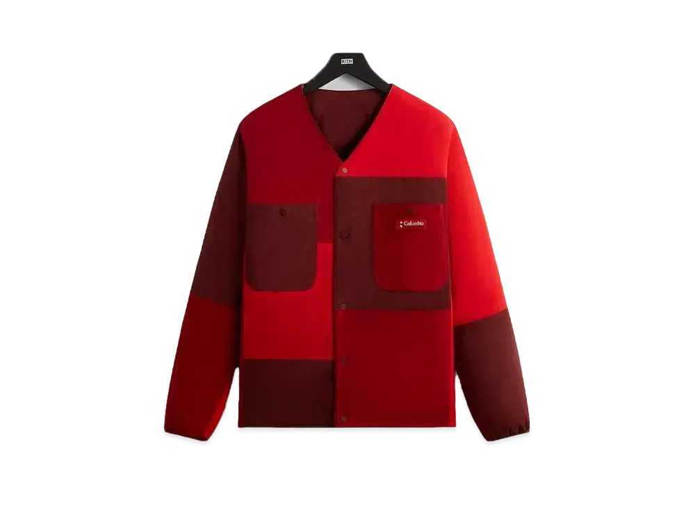 Kith x Columbia Patchwork Liner "Red Velvet"