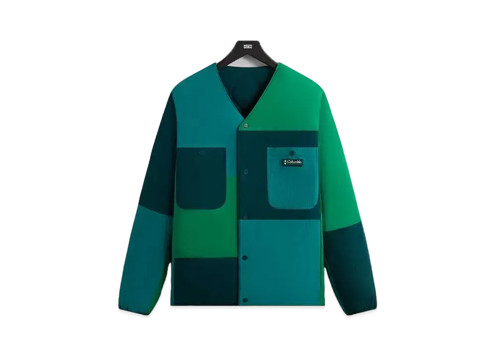 Kith x Columbia Patchwork Liner "Waterfall"