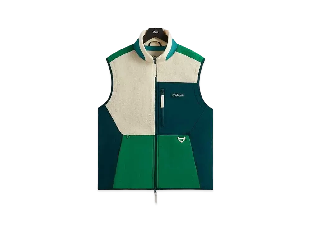 Kith x Columbia Sherpa Vest "Bamboo Forest"