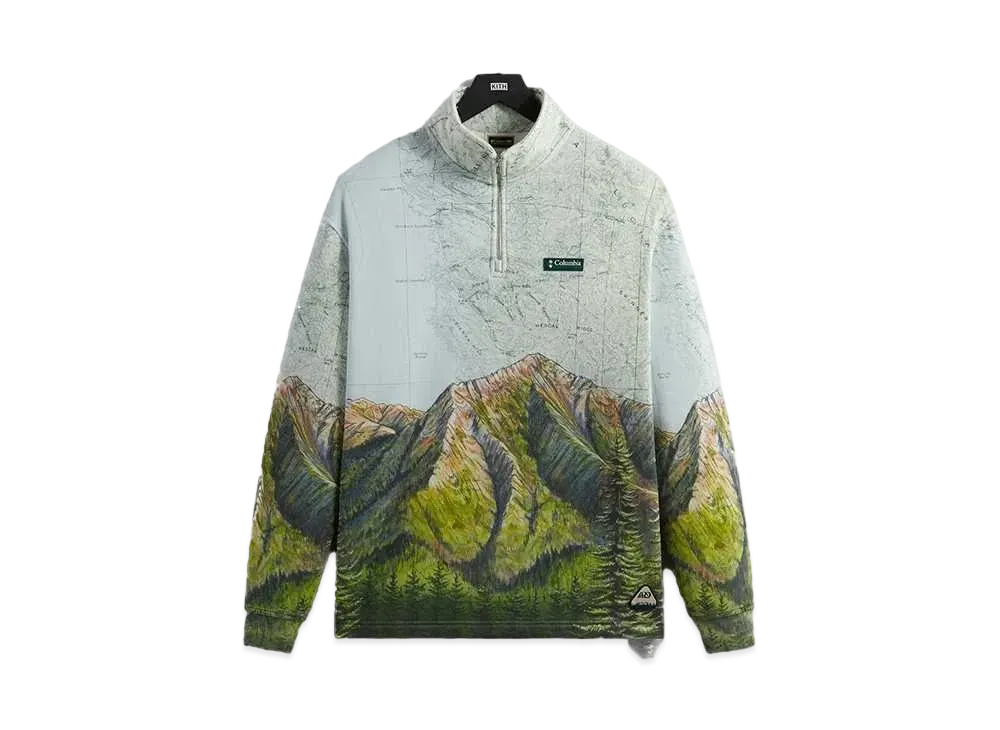 Kith x Columbia Big Sur Quarter Zip "Arrival"