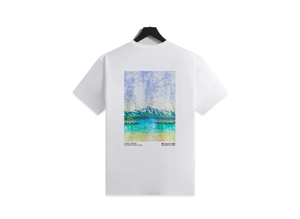 Kith x Columbia Lake Tahoe Classic Logo Tee "White"