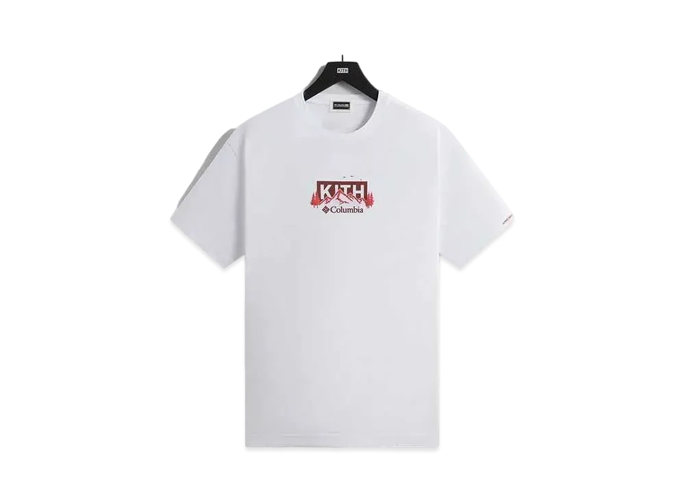 Kith x Columbia Landscape Classic Logo Tee "Allure"