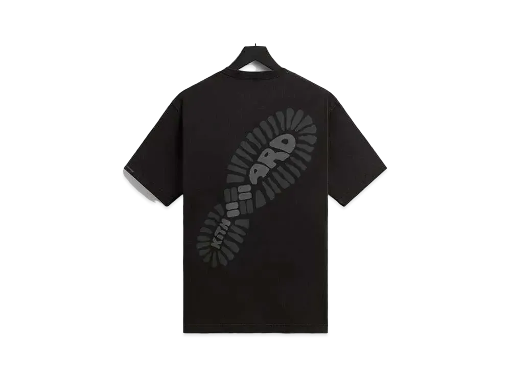 Kith x Columbia Boot Print Vintage Tee "Black"