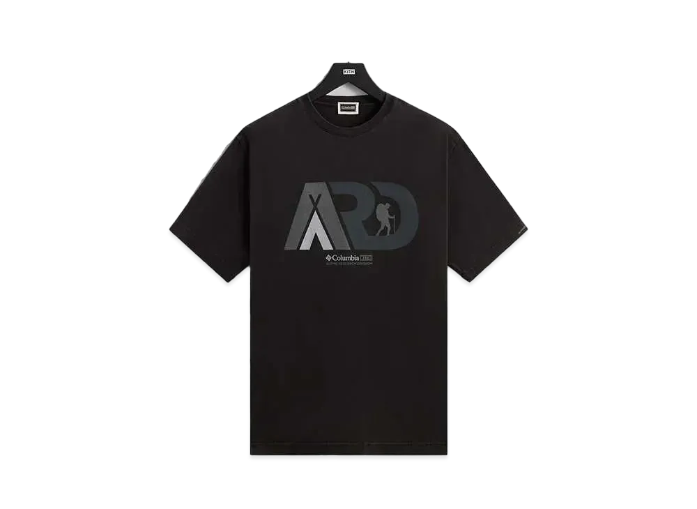 Kith x Columbia ARD Vintage Tee "Black"