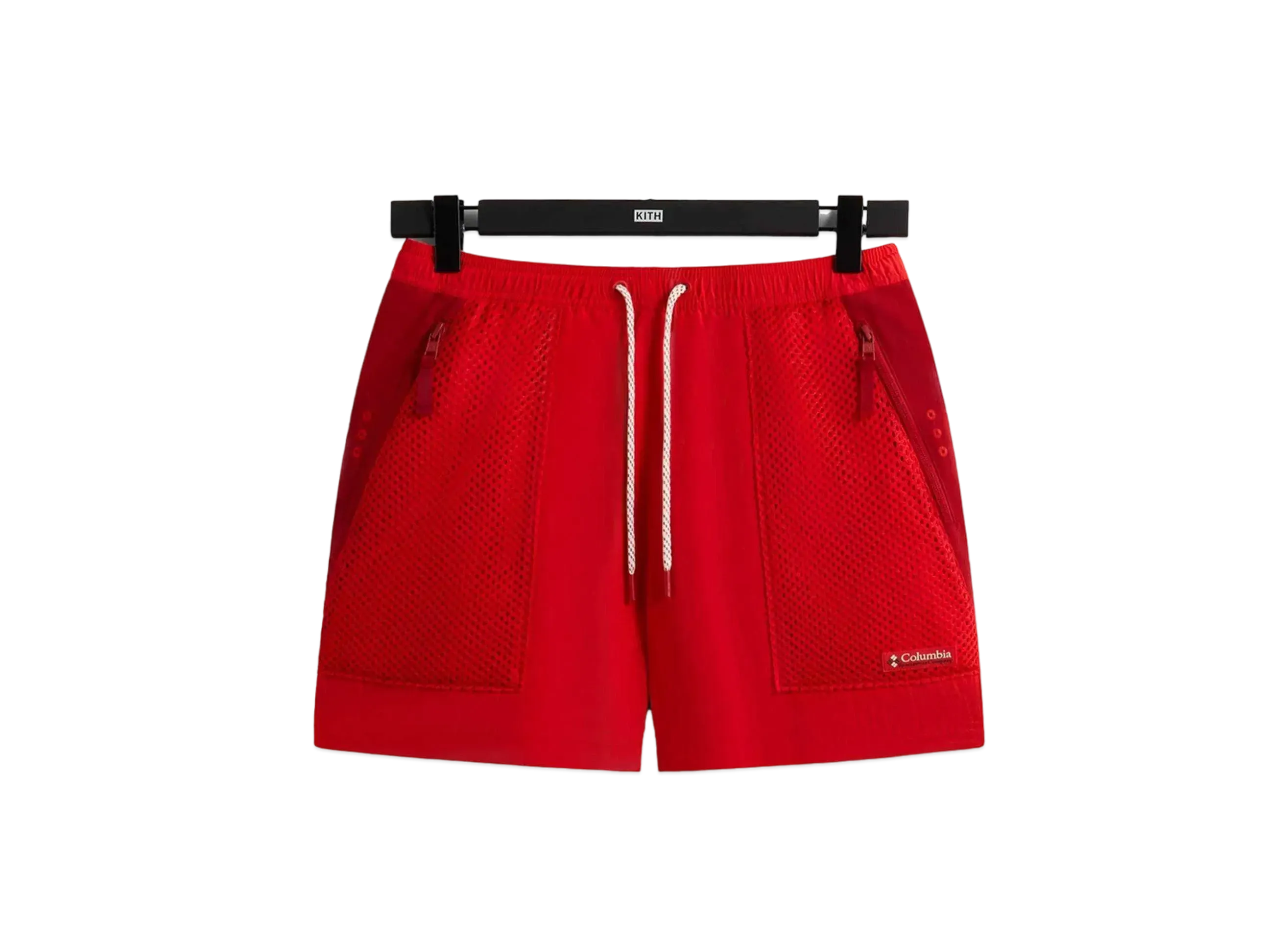 Kith x Columbia Wind Short "Red Velvet"
