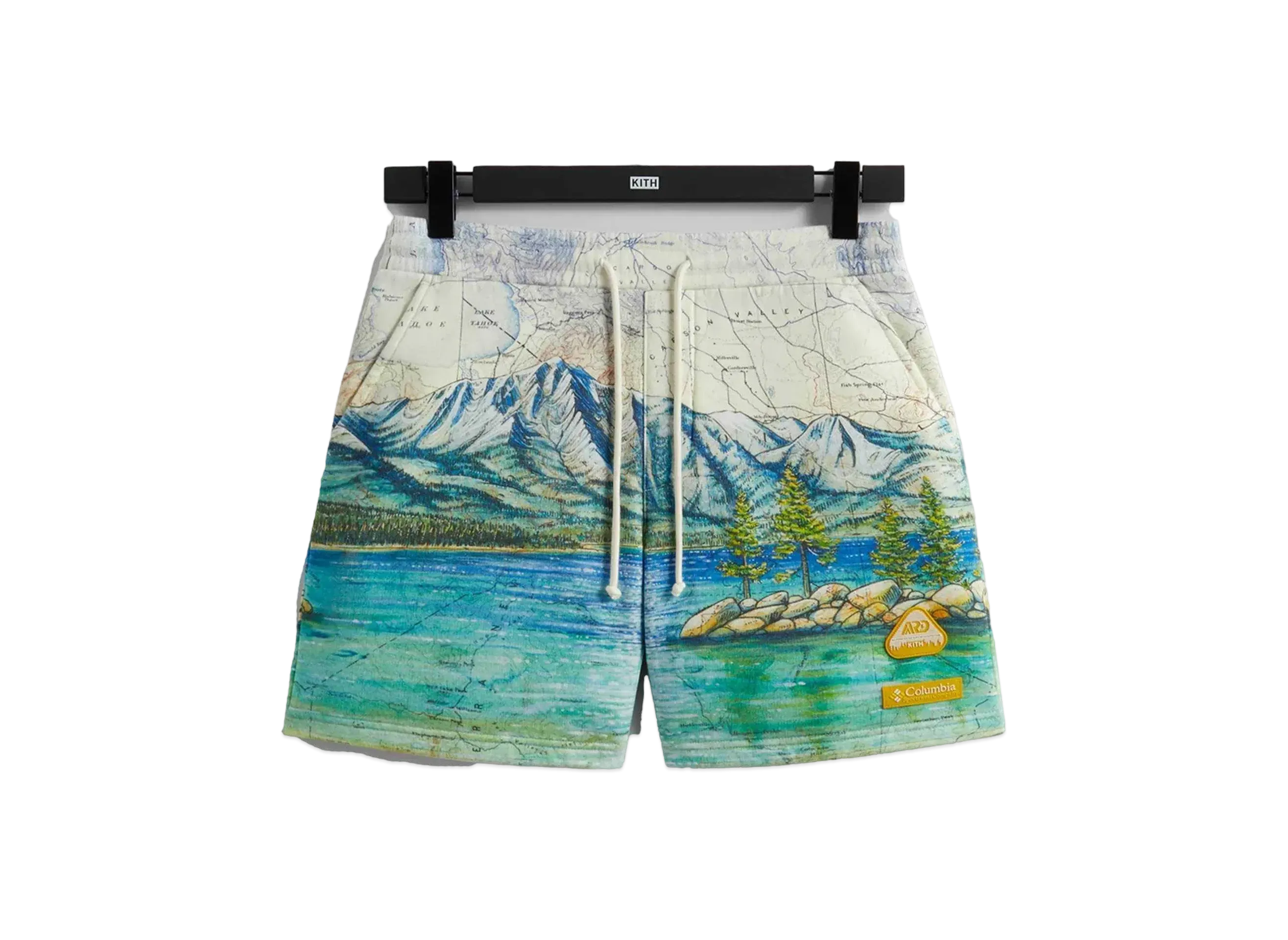 Kith x Columbia Lake Tahoe Fleece Short "Chalk"