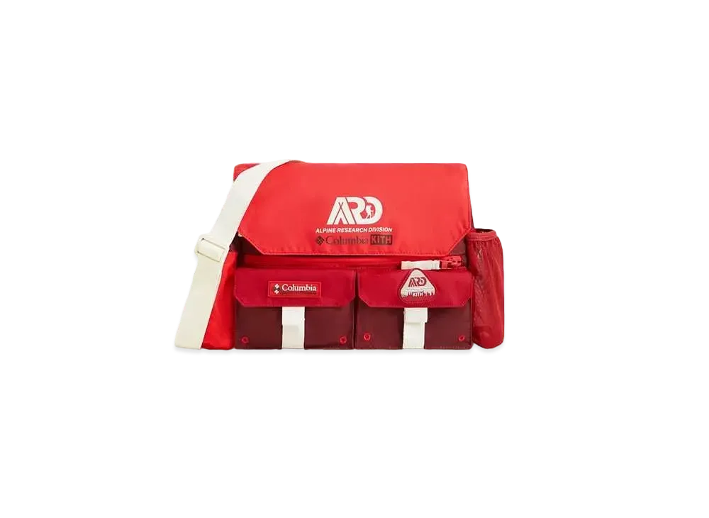 Kith x Columbia Crossbody "Bright Red"