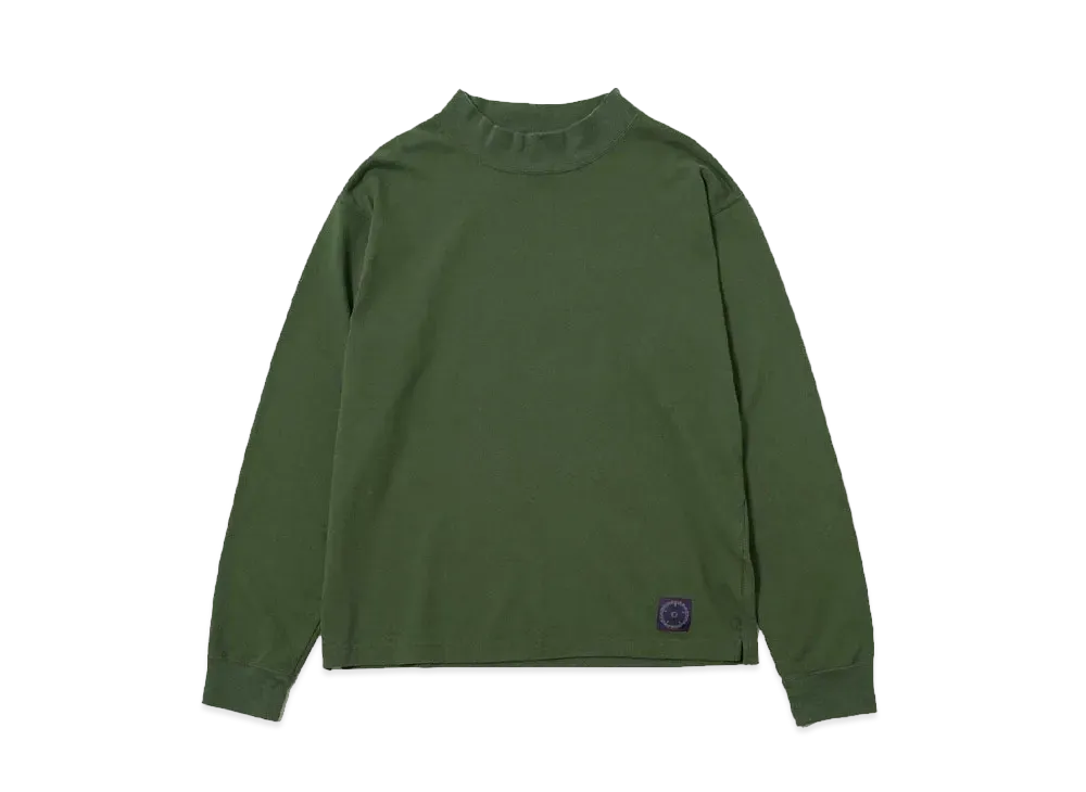 M&M x MASSES MOCK SHIRT "OLIVE"
