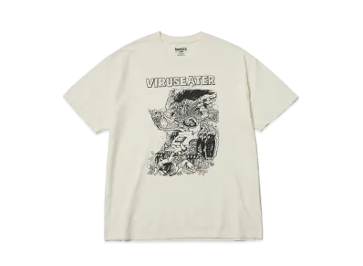 MASSES T-SHIRT VIRUSEATER "CREAM"
