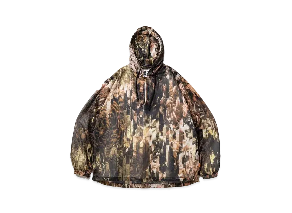 TIGHTBOOTH Flower Camo Mesh Anorak "Camo"