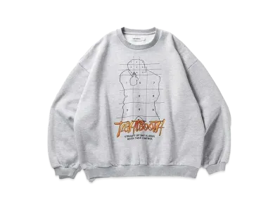 TIGHTBOOTH Revenge Man Crew Sweat "Gray"