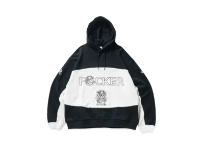 TIGHTBOOTH Fucker Hoodie "BlackxAsh"