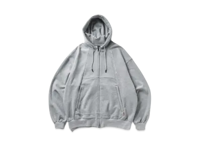 TIGHTBOOTH Pyramid Zip Hoodie "Gray"