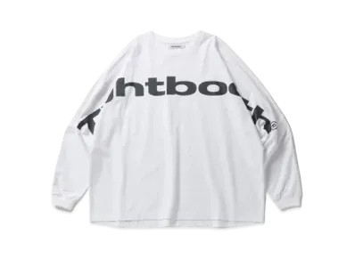TIGHTBOOTH Big Logo Long Sleeve T-shirt "White"