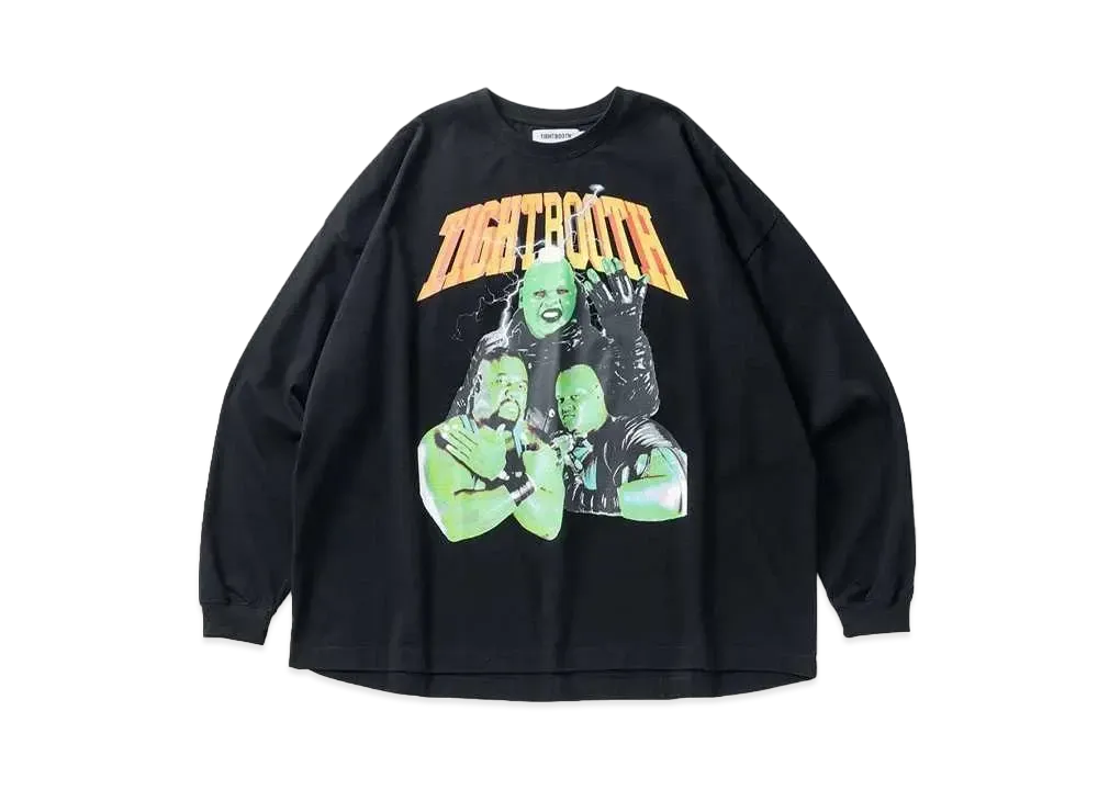 TIGHTBOOTH Mom Long Sleeve T-shirt "Black"