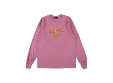 WIND AND SEA Thrash Heritage Wand L/S Tee "Berry"