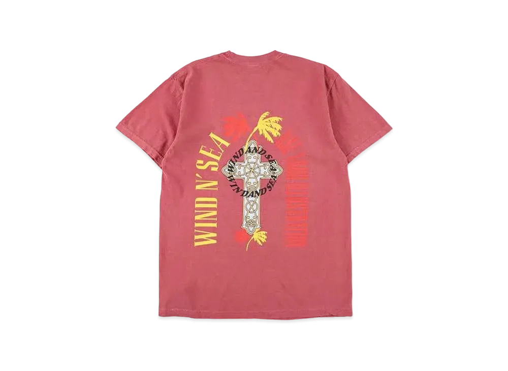 WIND AND SEA Thrash Heritage Michelle S/S Tee "Crimson"