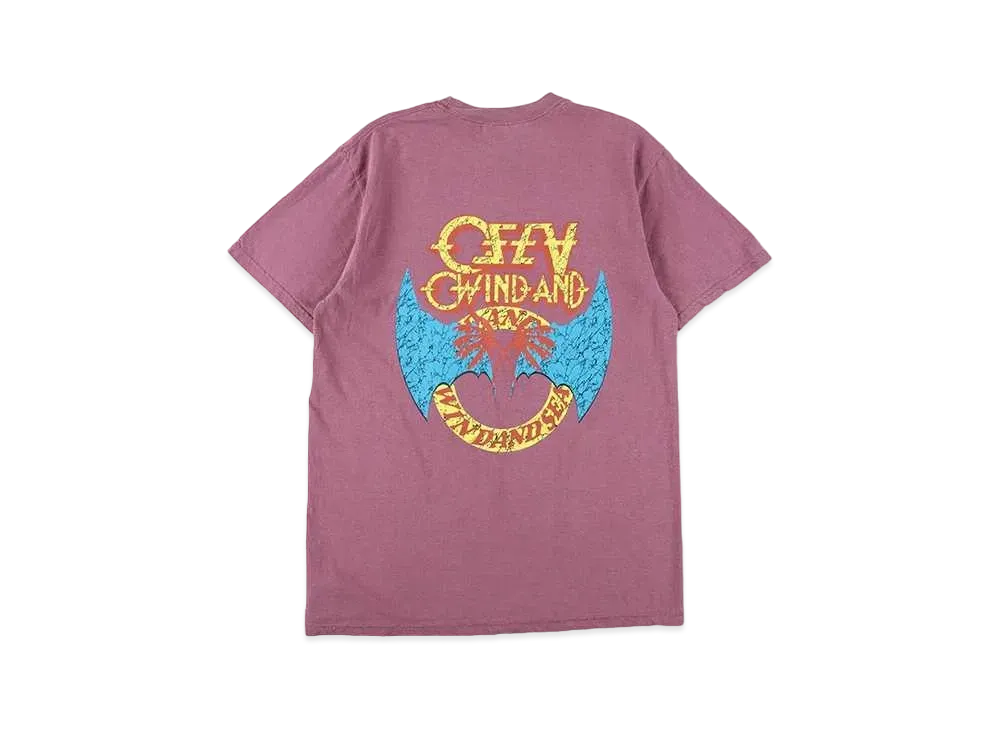 WIND AND SEA Thrash Heritage Paranoid S/S Tee "Berry"